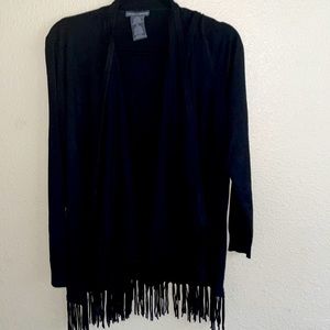 Brand New Without Tag front open cardigan by  Chelsea & Theodore size #M